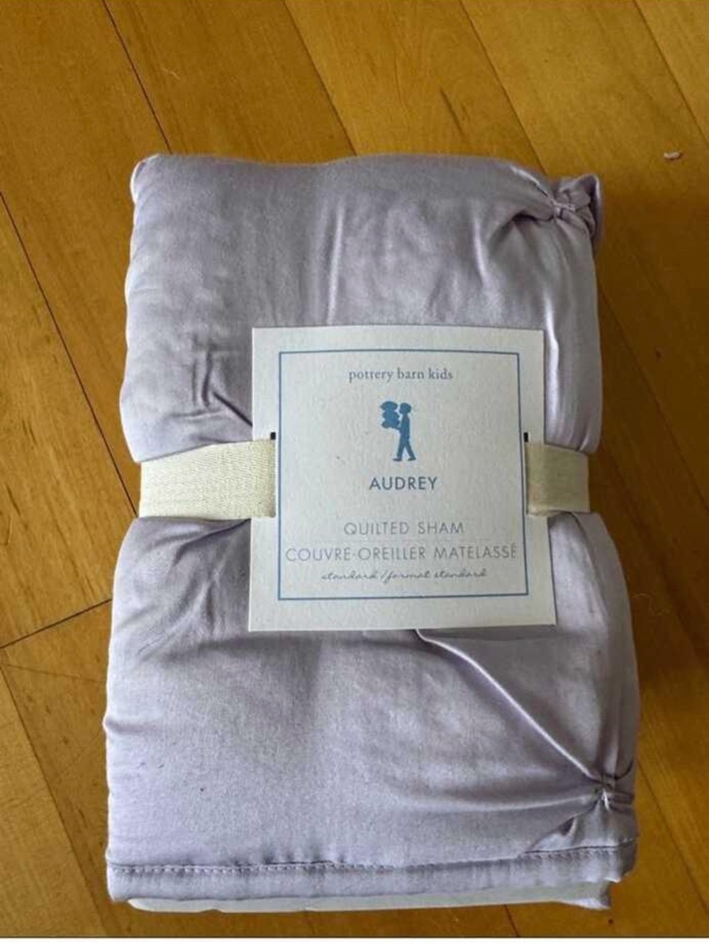 Pottery Barn Kids Audrey Quilted Sham - Lavender